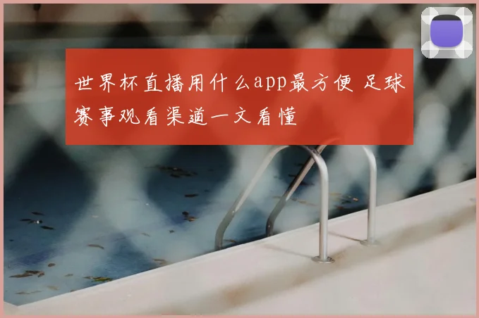 世界杯直播用什么app最方便 足球赛事观看渠道一文看懂